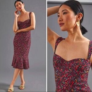 HUTCH SWEETHEART MIDI DRESS‎ XS